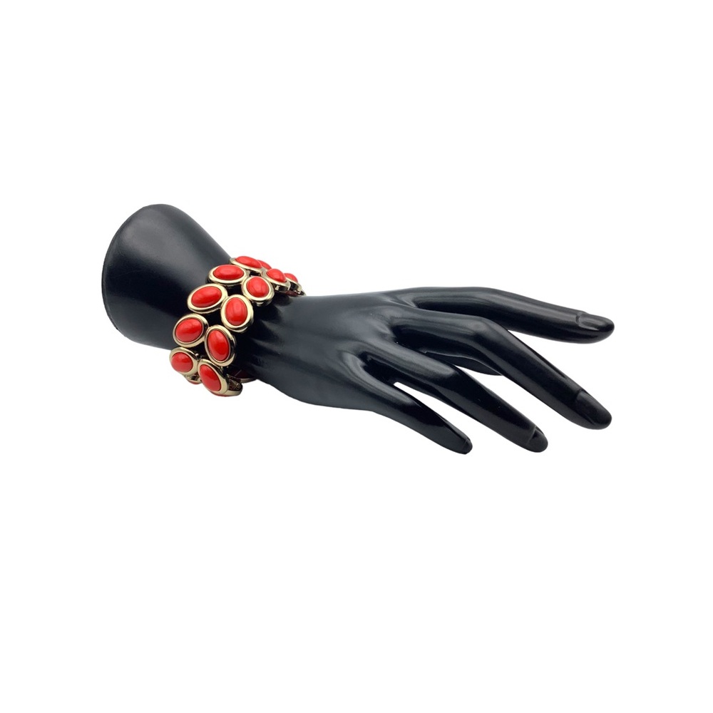 Liz Claiborne Double Cabochons Bracelet